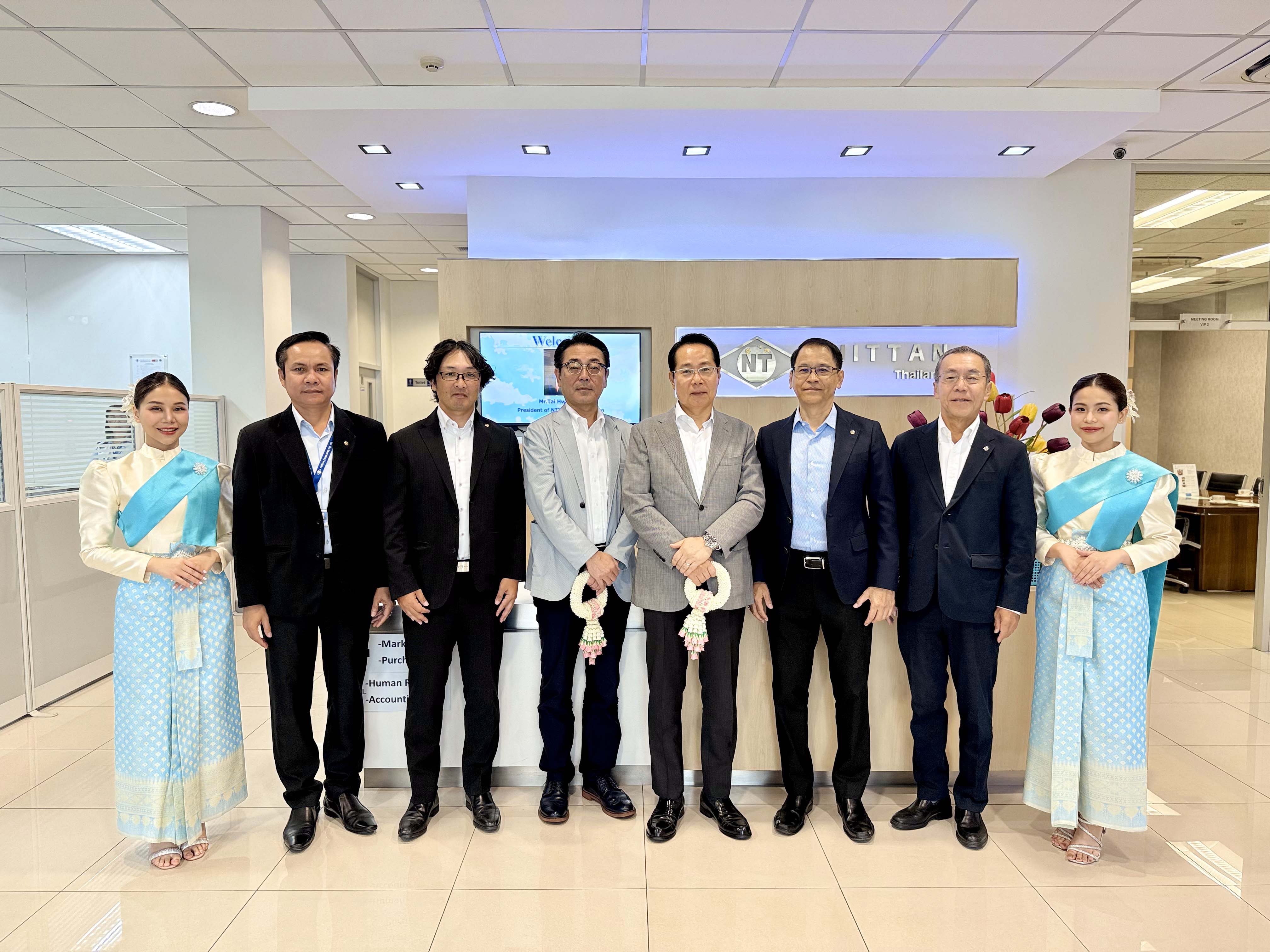 NT เปิดบริษัทฯ ต้อนรับ NITTAN Corporation